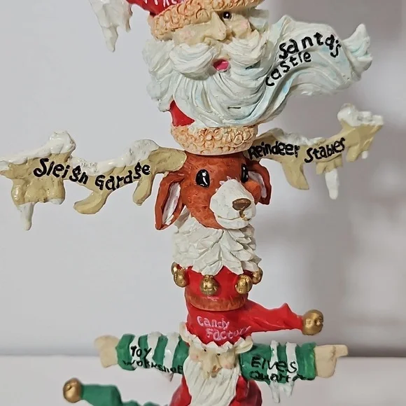 House of Lloyd Christmas Around the World VTG Twistable North Pole Directory - Picture 4 of 8